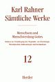 Cover: Sämtliche Werke, 32 Bände, Band 12: Menschsein und Menschwerdung Gottes