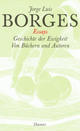 Cover: Jorge Luis Borges: Gesammelte Werke, Band 2