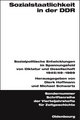 Cover: Sozialstaatlichkeit in der DDR Cover: Sozialstaatlichkeit in der DDR