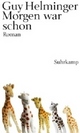 Cover: Morgen war schon Cover: Morgen war schon