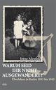 Cover: Warum seid Ihr nicht ausgewandert?