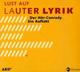 Cover: Lust auf lauter Lyrik