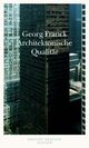 Cover: Architektonische Qualität