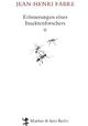 Cover: Erinnerungen eines Insektenforschers Cover: Erinnerungen eines Insektenforschers