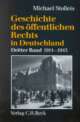 Cover: Geschichte des öffentlichen Rechts in Deutschland, Band 3