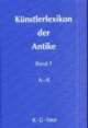 Cover: Künstlerlexikon der Antike Cover: Künstlerlexikon der Antike