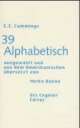 Cover: 39 Alphabetisch Cover: 39 Alphabetisch