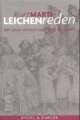 Cover: Leichenreden
