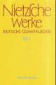 Cover: Friedrich Nietzsche: Werke. Kritische Gesamtausgabe (KGW)