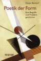 Cover: Poetik der Form