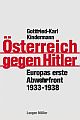 Cover: Österreich gegen Hitler Cover: Österreich gegen Hitler