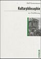 Cover: Kulturphilosophie