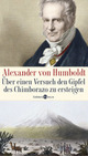 Cover: Über einen Versuch den Gipfel des Chimborazo zu ersteigen Cover: Über einen Versuch den Gipfel des Chimborazo zu ersteigen