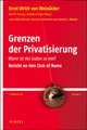 Cover: Grenzen der Privatisierung Cover: Grenzen der Privatisierung