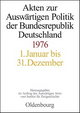 Cover: Akten zur Ausw�rtigen Politik der Bundesrepublik Deutschland 1976