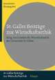 Cover: Die Wirtschaft in der Gesellschaft