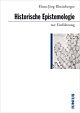 Cover: Historische Epistemologie Cover: Historische Epistemologie