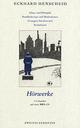 Cover: Eckhard Henscheid: Hörwerke
