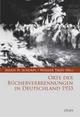 Cover: Orte der Bücherverbrennungen in Deutschland 1933