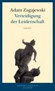 Cover: Verteidigung der Leidenschaft Cover: Verteidigung der Leidenschaft