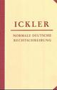 Cover: Normale deutsche Rechtschreibung