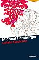 Cover: Letzte Gedichte