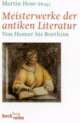 Cover: Meisterwerke der antiken Literatur