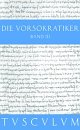 Cover: Die Vorsokratiker III