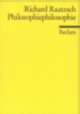 Cover: Philosophiephilosophie