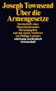 Cover: Über die Armengesetze. Streitschrift eines Menschenfreundes