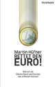 Cover: Rettet den Euro!