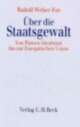 Cover: Über die Staatsgewalt Cover: Über die Staatsgewalt