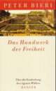 Cover: Das Handwerk der Freiheit Cover: Das Handwerk der Freiheit