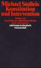 Cover: Konstitution und Intervention
