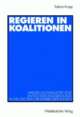 Cover: Regieren in Koalitionen