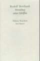 Cover: Rudolf Borchardt: Verzeichnis seiner Schriften Cover: Rudolf Borchardt: Verzeichnis seiner Schriften