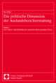 Cover: Die politische Dimension der Auslandsberichterstattung