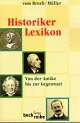 Cover: Historikerlexikon Cover: Historikerlexikon