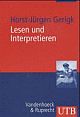 Cover: Lesen und Interpretieren