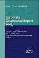 Cover: Corporate Governance Report Cover: Corporate Governance Report