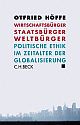 Cover: Wirtschaftsbürger, Staatsbürger, Weltbürger Cover: Wirtschaftsbürger, Staatsbürger, Weltbürger