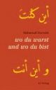 Cover: wo du warst und wo du bist