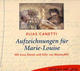 Cover: Aufzeichnungen f�r Marie-Louise