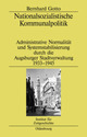 Cover: Nationalsozialistische Kommunalpolitik Cover: Nationalsozialistische Kommunalpolitik