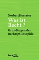 Cover: Was ist Recht?