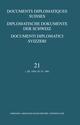 Cover: Diplomatische Dokumente der Schweiz Cover: Diplomatische Dokumente der Schweiz
