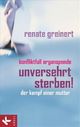 Cover: Unversehrt sterben! Cover: Unversehrt sterben!