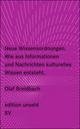 Cover: Neue Wissensordnungen