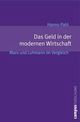 Cover: Pahl, Hanno: Das Geld in der modernen Wirtschaft