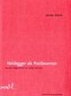 Cover: Heidegger als Postbeamter Cover: Heidegger als Postbeamter
